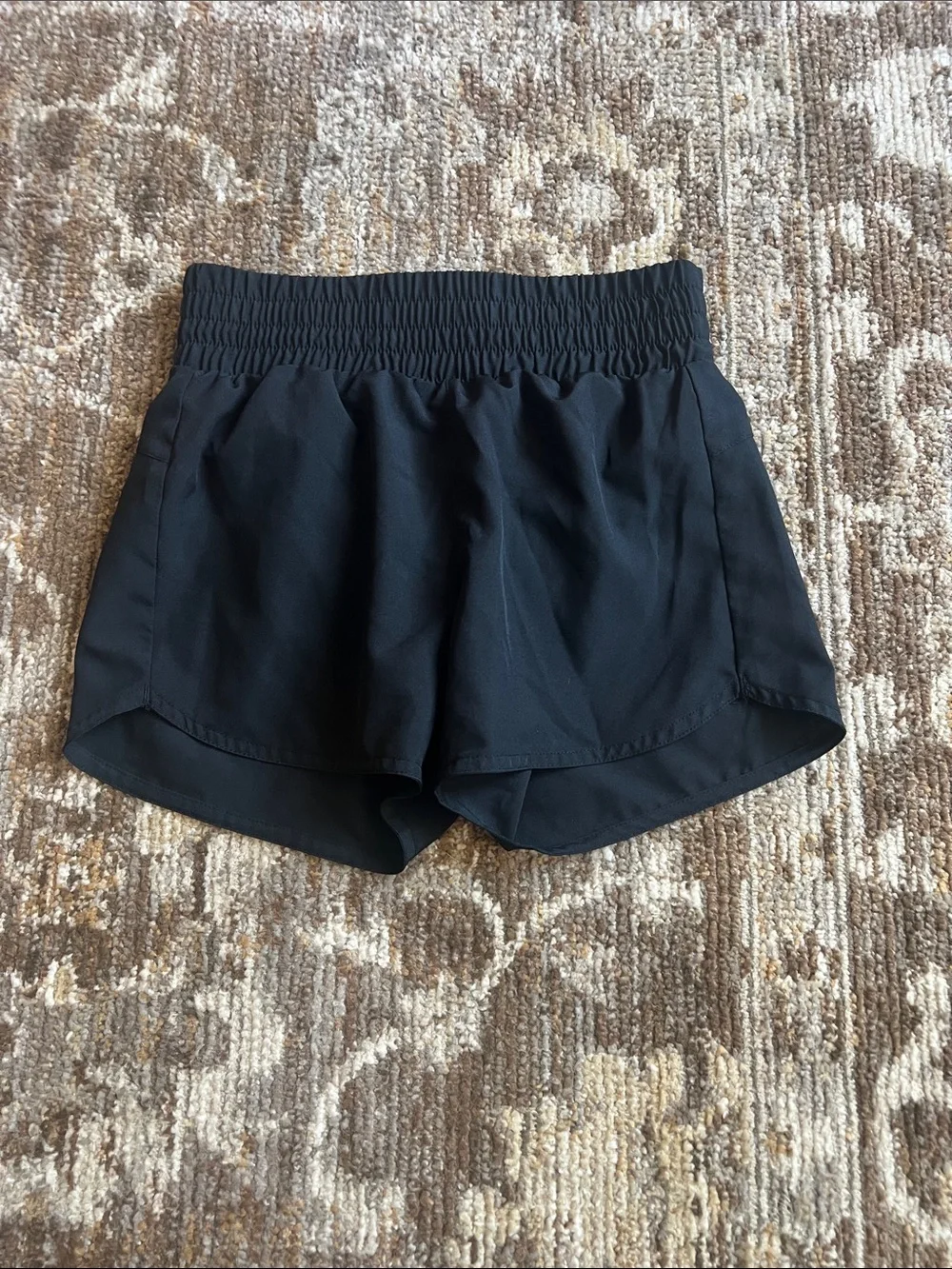 Girls L 10-12 Old Navy Black Athletic Shorts
